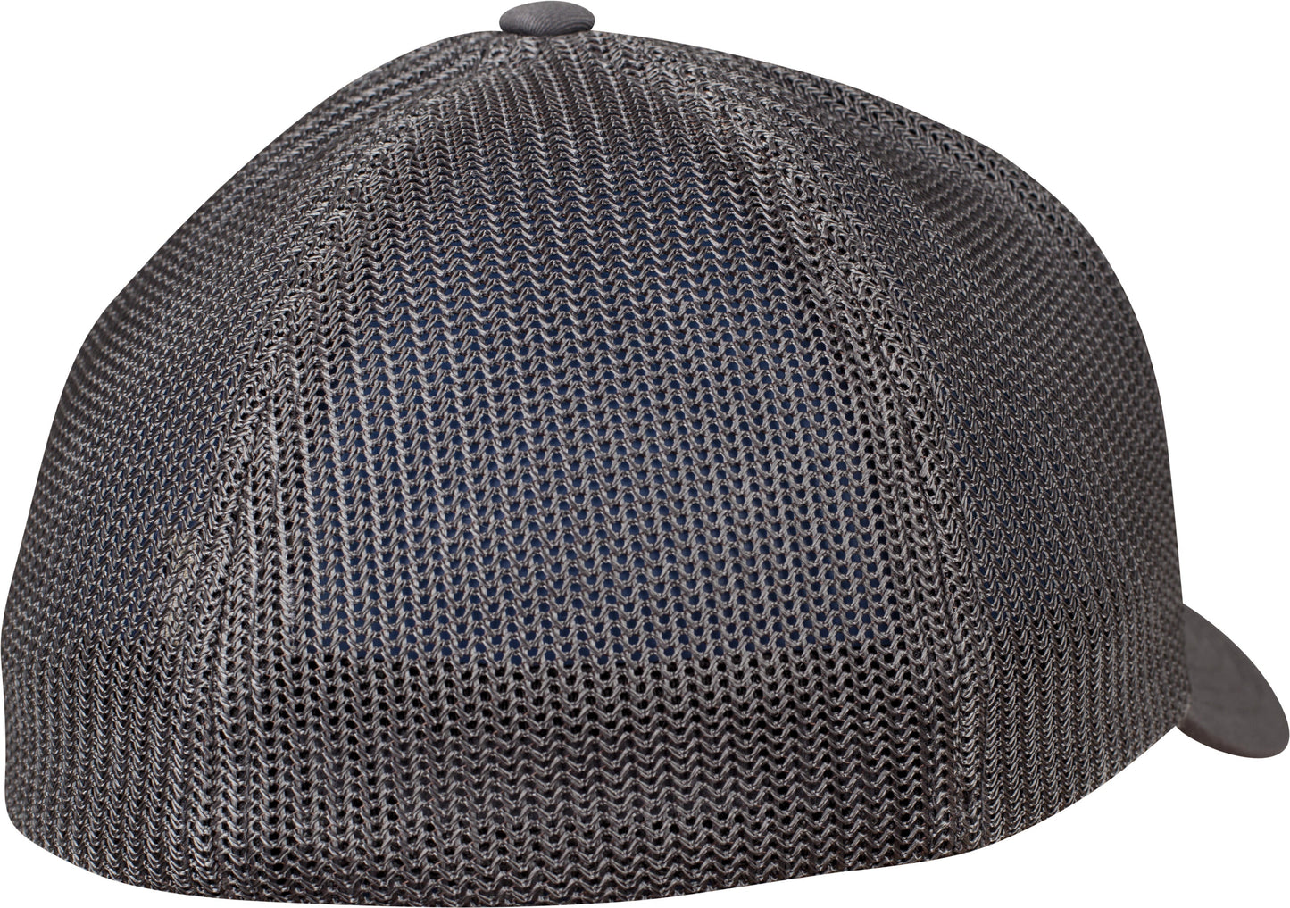Flexfit By Yupoong Mesh Trucker Cap Coloured Front White Canvas Curved Brim
