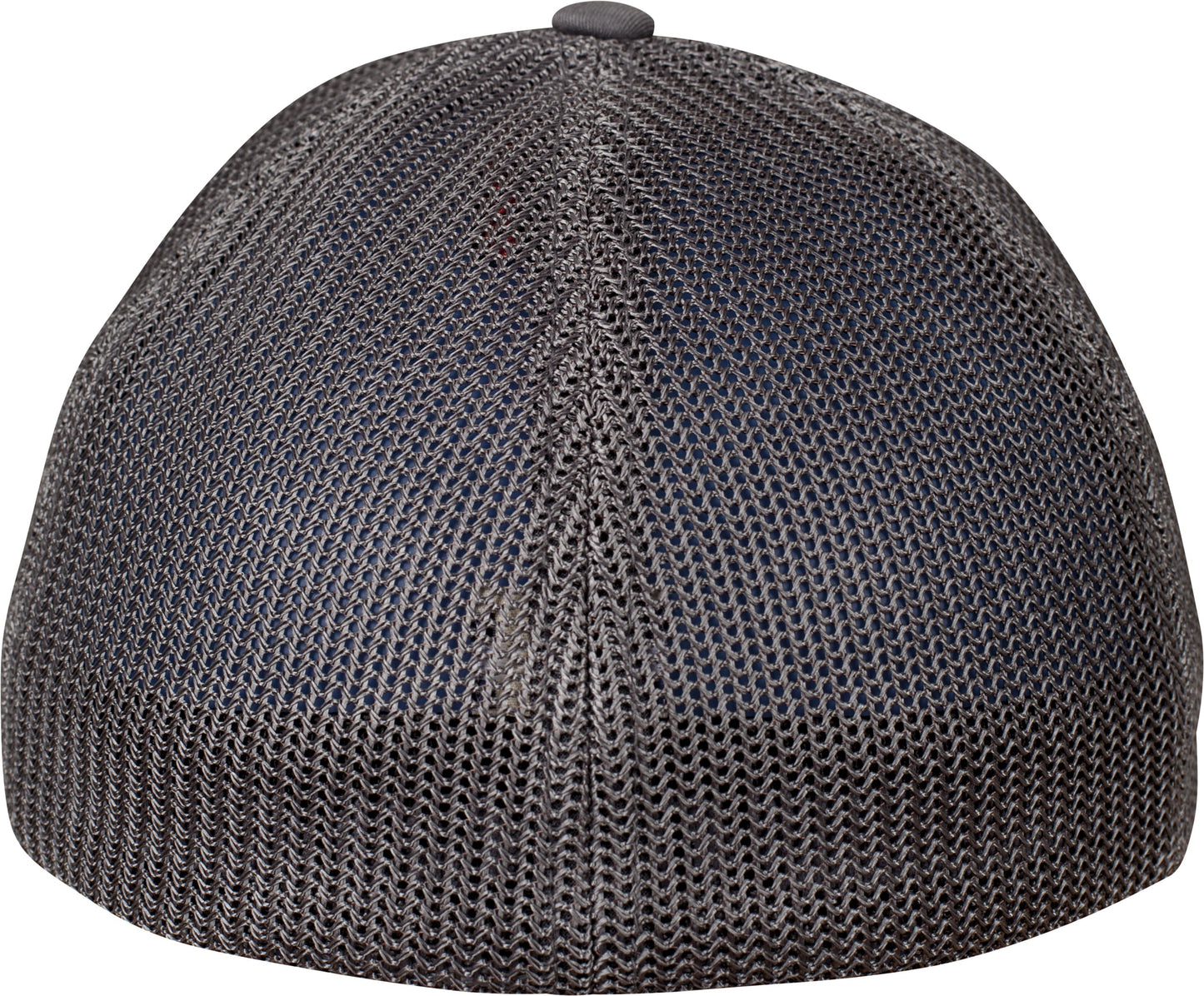 Flexfit By Yupoong Mesh Trucker Cap Coloured Front White Canvas Curved Brim