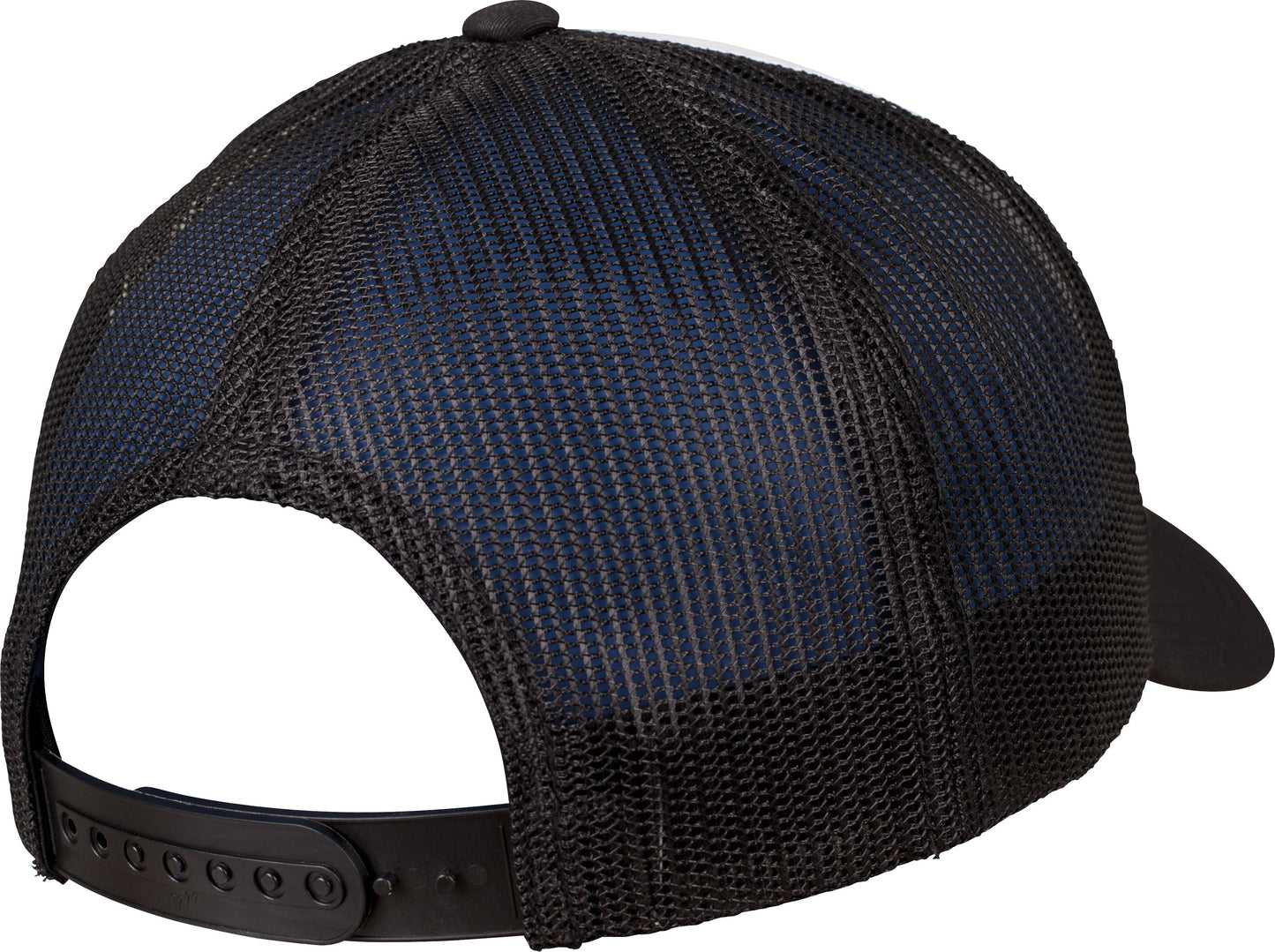 Flexfit Yupoong Retro Trucker Cap Coloured Front White Canvas Mesh Back