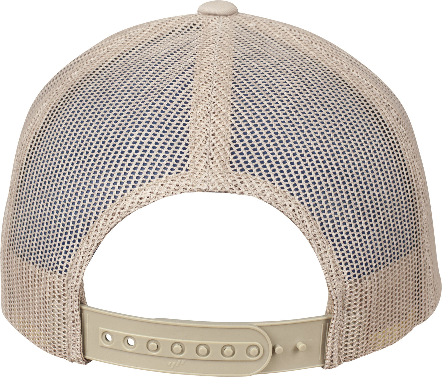 Flexfit Yupoong Retro Trucker Cap Coloured Front White Canvas Mesh Back