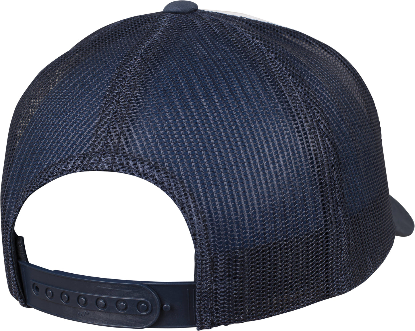Flexfit Yupoong Retro Trucker Cap Coloured Front White Canvas Mesh Back