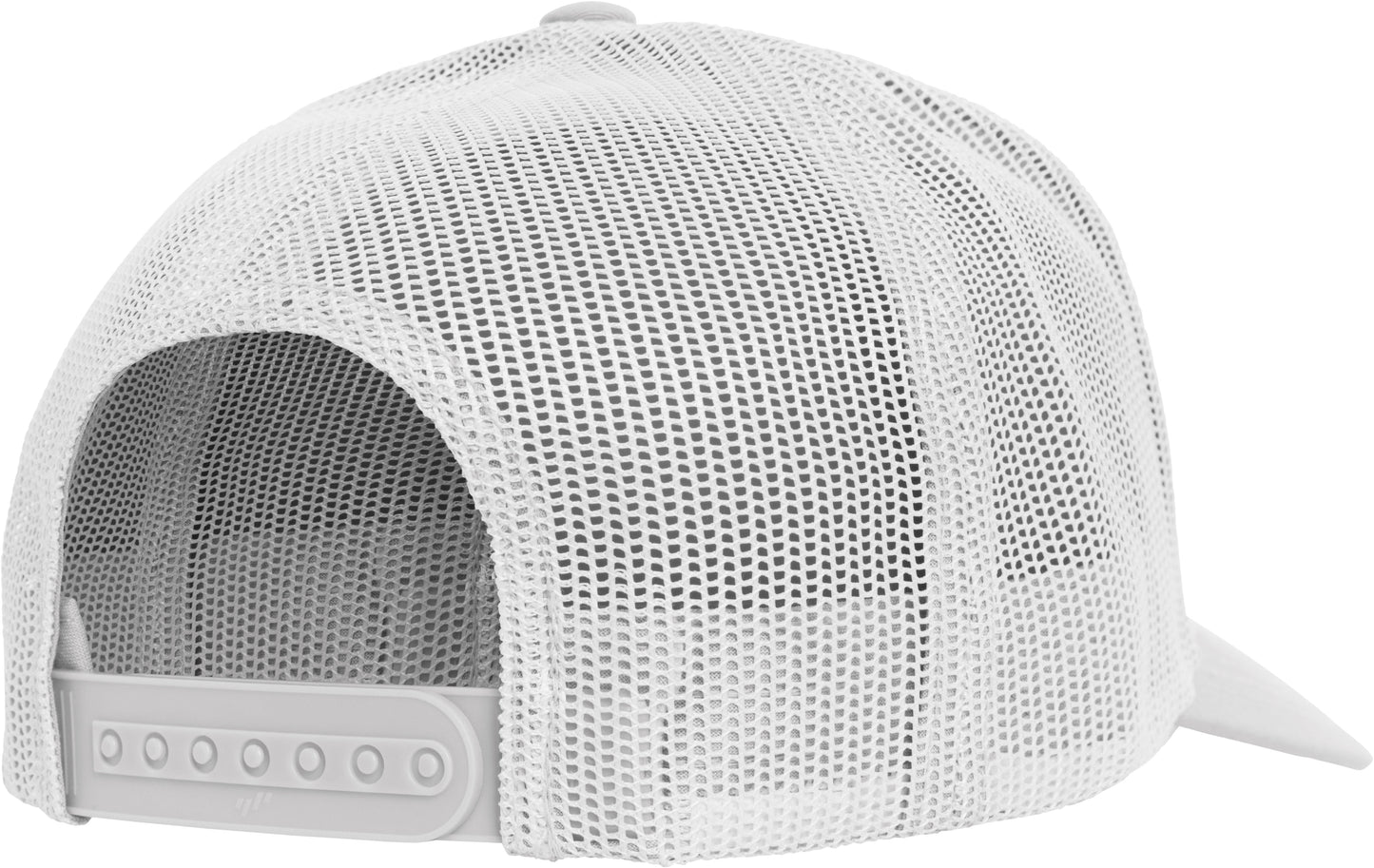 Flexfit Yupoong Retro Trucker Cap Coloured Front White Canvas Mesh Back