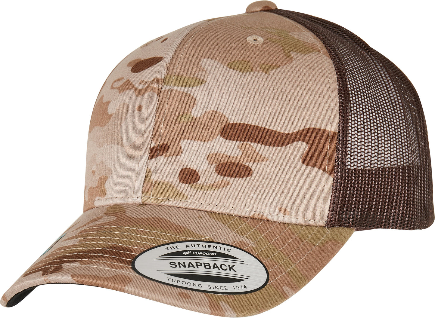 Flexfit Yupoong Retro Trucker Cap Multicam Camo Snapback Mesh One Size