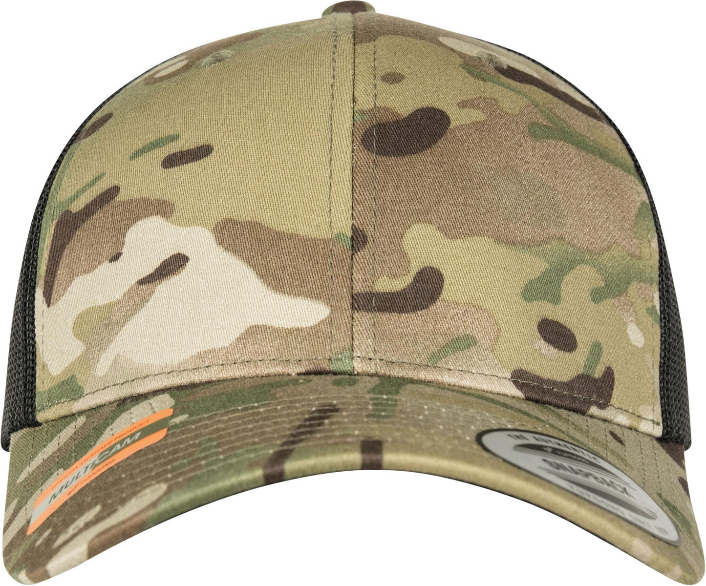 Flexfit Yupoong Retro Trucker Cap Multicam Camo Snapback Mesh One Size
