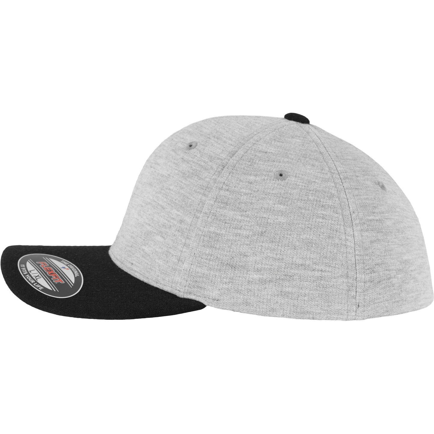 Flexfit By Yupoong Double Jersey 2-Tone Cap Soft Fabric Hard Buckram S/M L/XL
