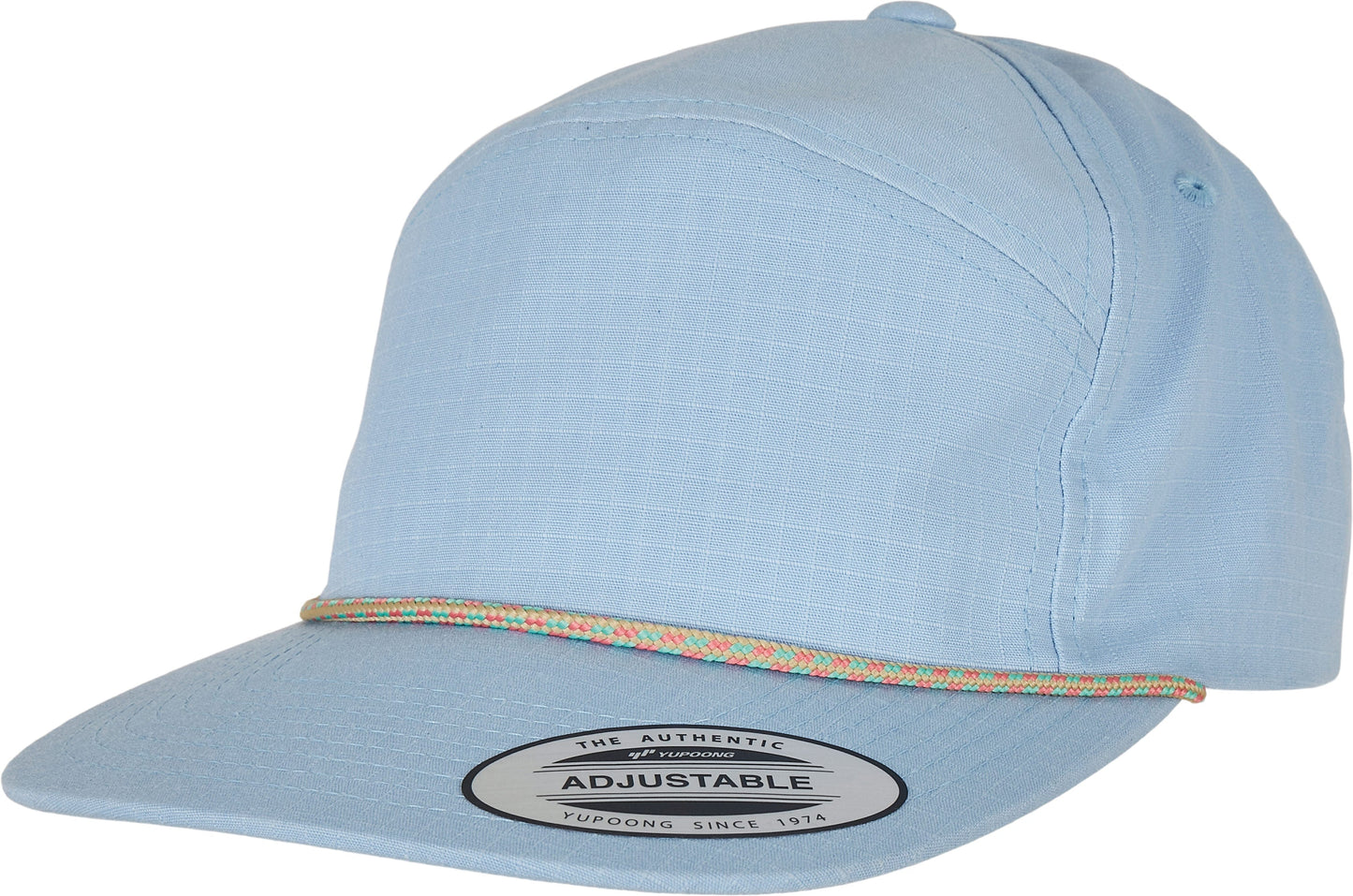 Flexfit Yupoong Pastel Colour Braid Jockey Cap with Adjustable Closure 7005Cb