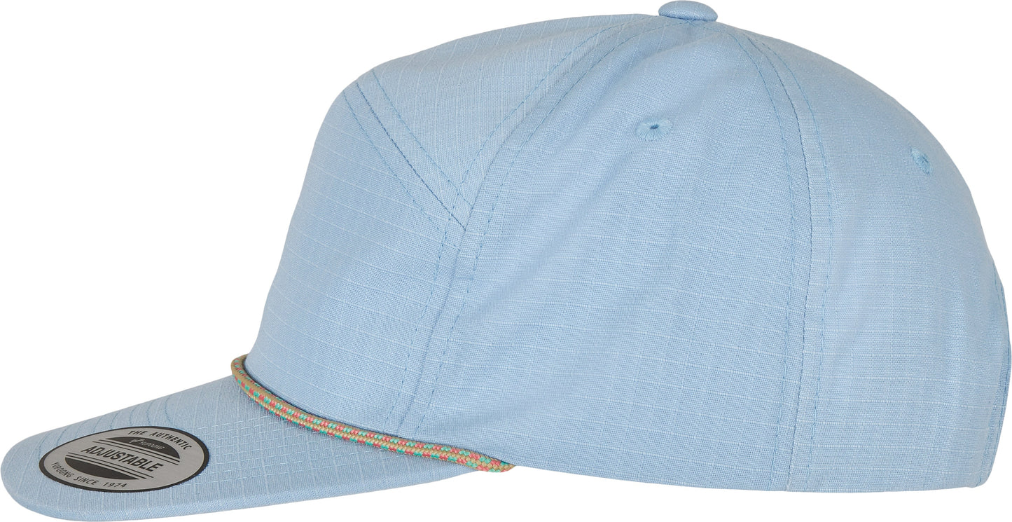 Flexfit Yupoong Pastel Colour Braid Jockey Cap with Adjustable Closure 7005Cb