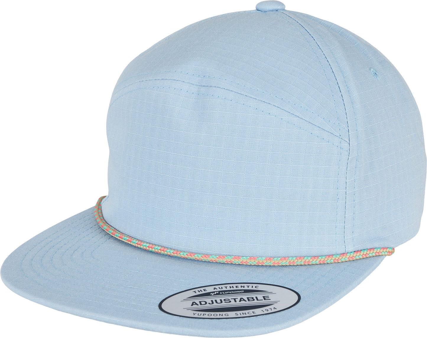 Flexfit Yupoong Pastel Colour Braid Jockey Cap with Adjustable Closure 7005Cb