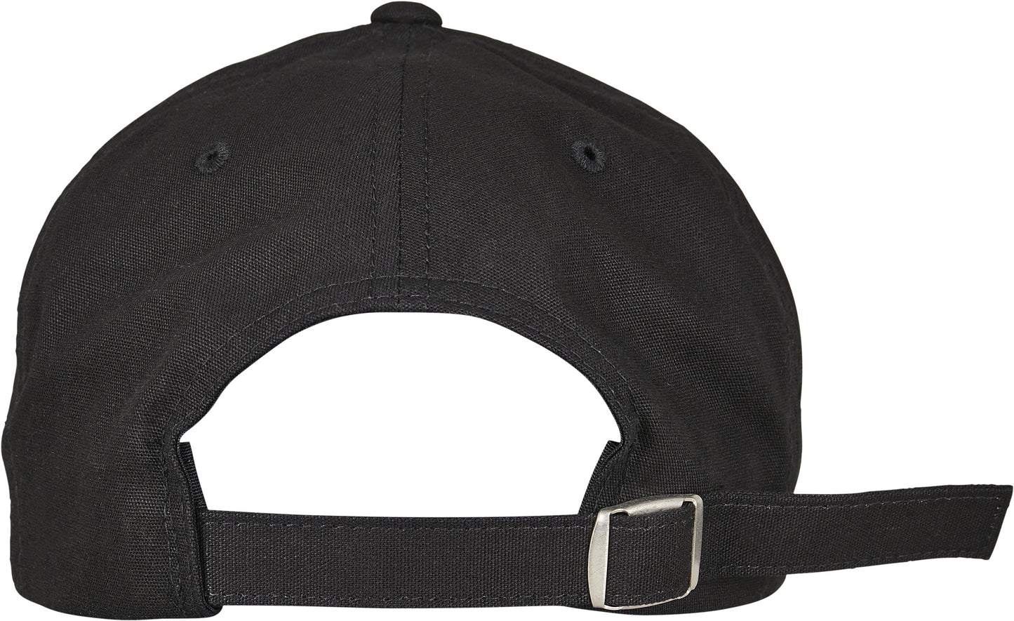 Flexfit Yupoong 6-Panel Curved Snap Cap Adjustable Metal Buckle Cotton Hat