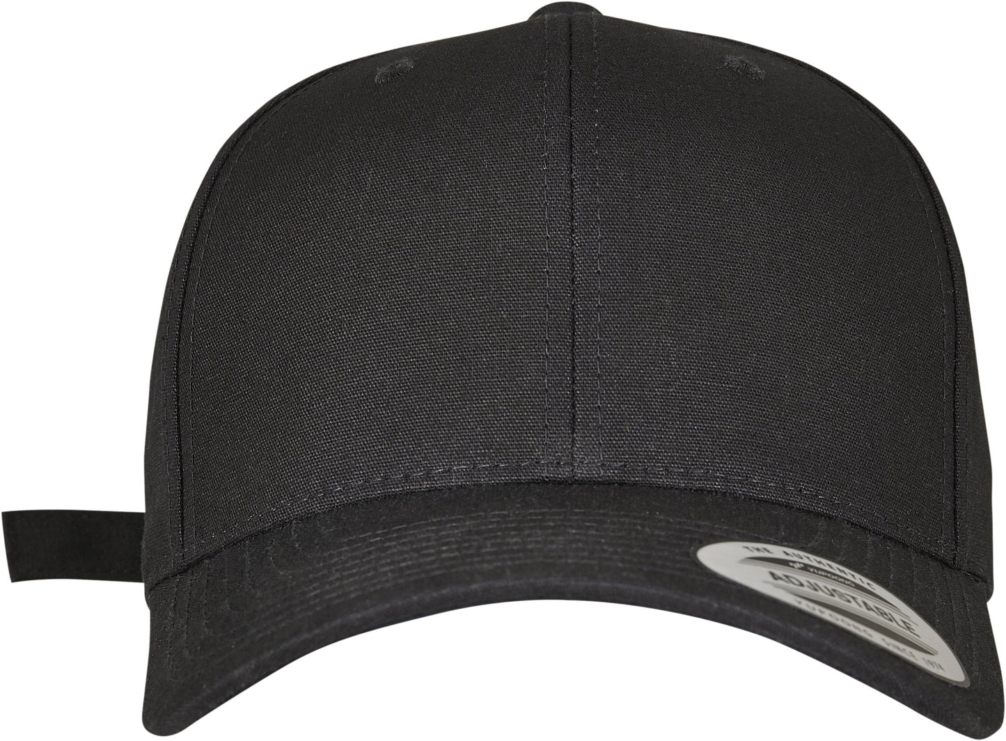 Flexfit Yupoong 6-Panel Curved Snap Cap Adjustable Metal Buckle Cotton Hat