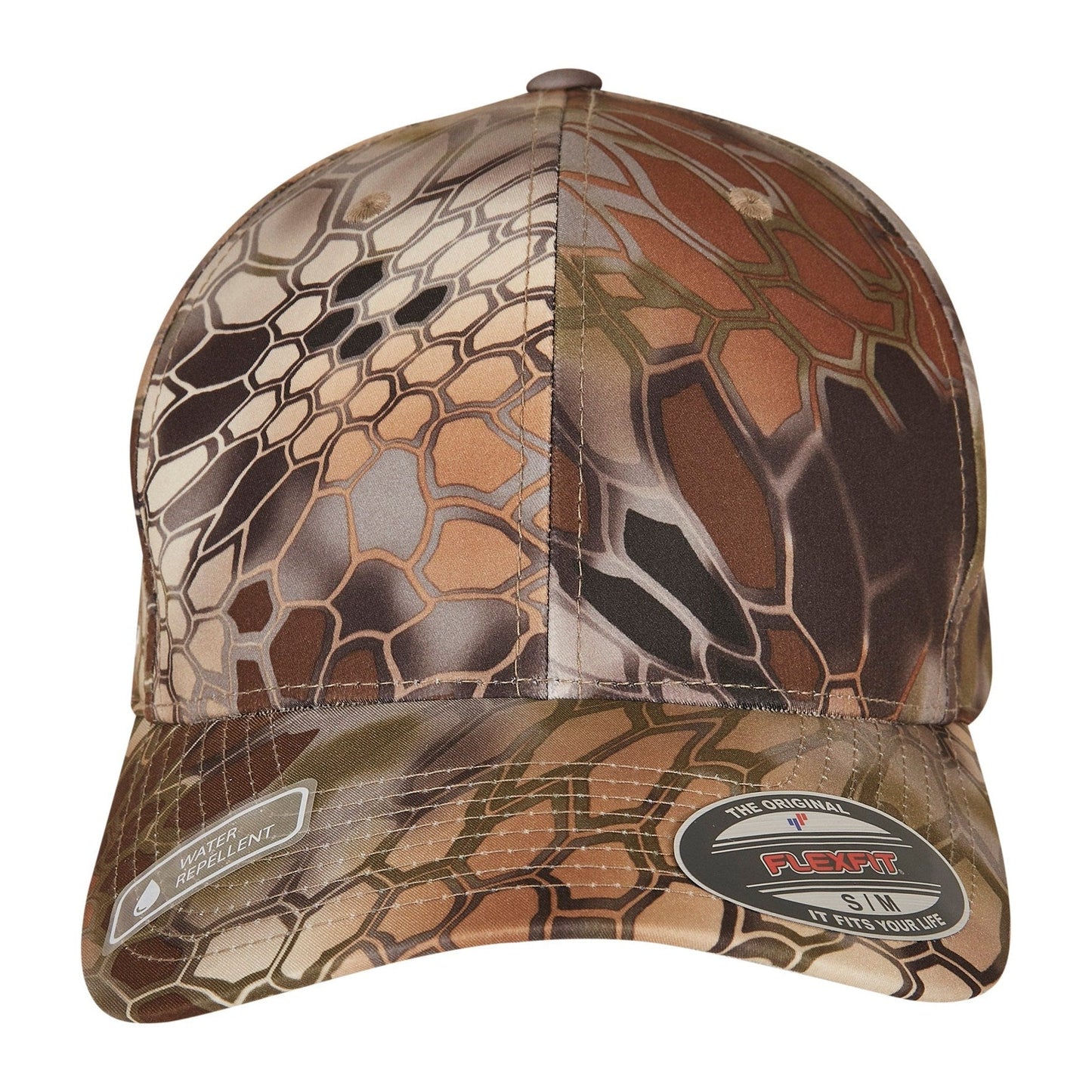 Flexfit Kryptek Cap 6277Kr Water-Repellent Dark Print Pre-Curved Visor