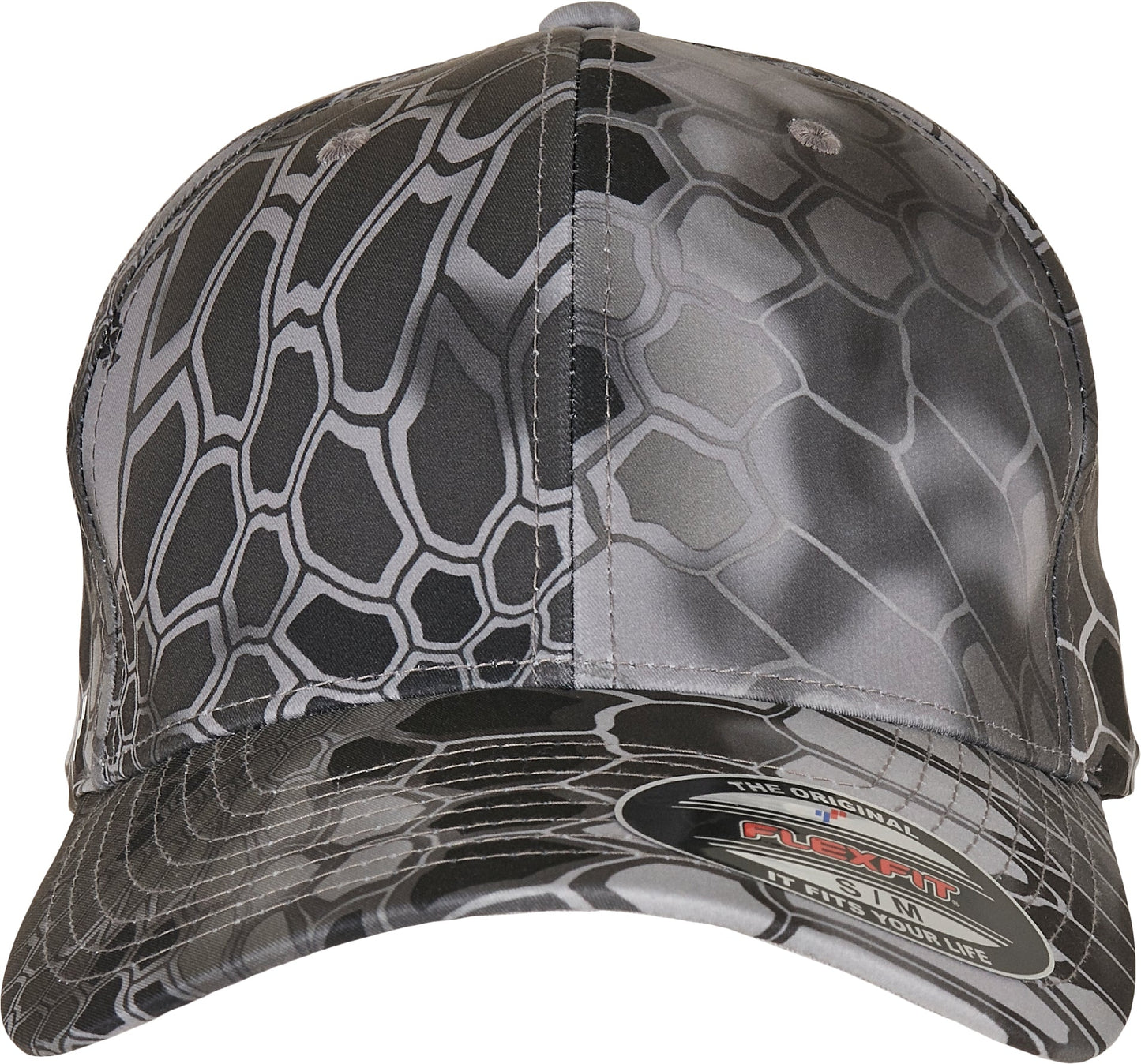 Flexfit Kryptek Cap 6277Kr Water-Repellent Dark Print Pre-Curved Visor
