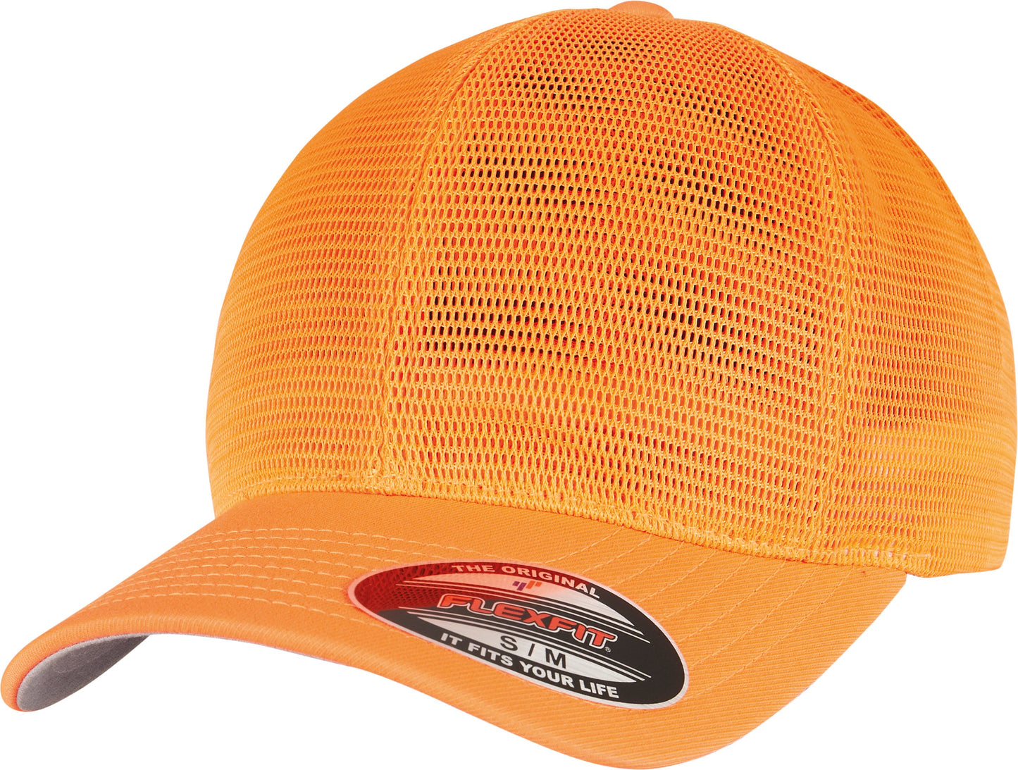 Flexfit 360 Omnimesh Cap by Yupoong Breathable Mesh One Size Urban Style