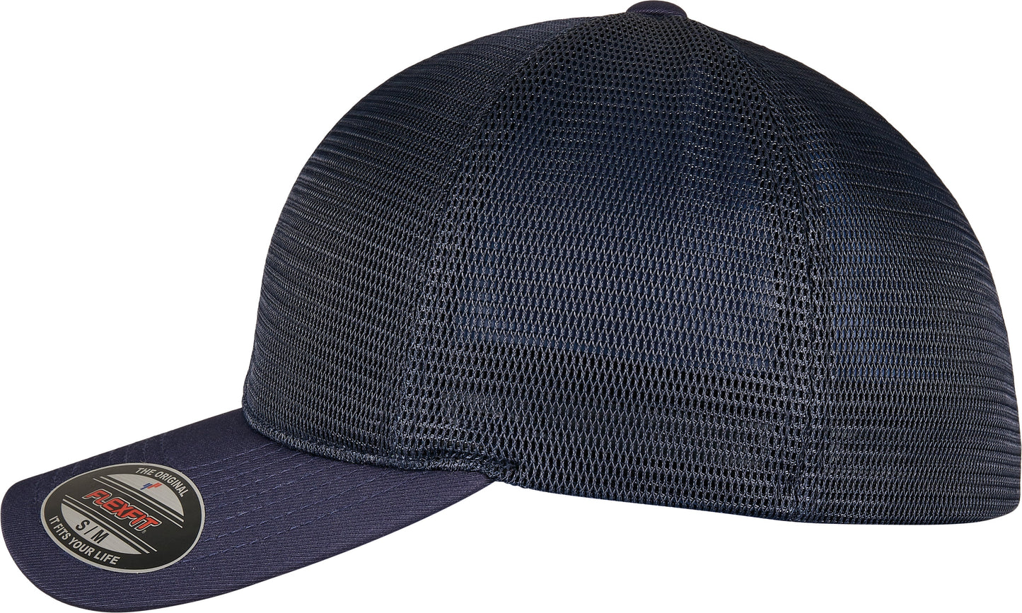 Flexfit 360 Omnimesh Cap by Yupoong Breathable Mesh One Size Urban Style