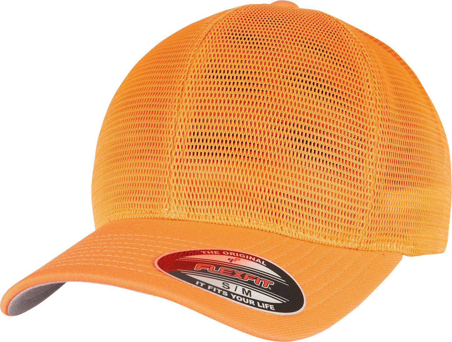 Flexfit 360 Omnimesh Cap by Yupoong Breathable Mesh One Size Urban Style