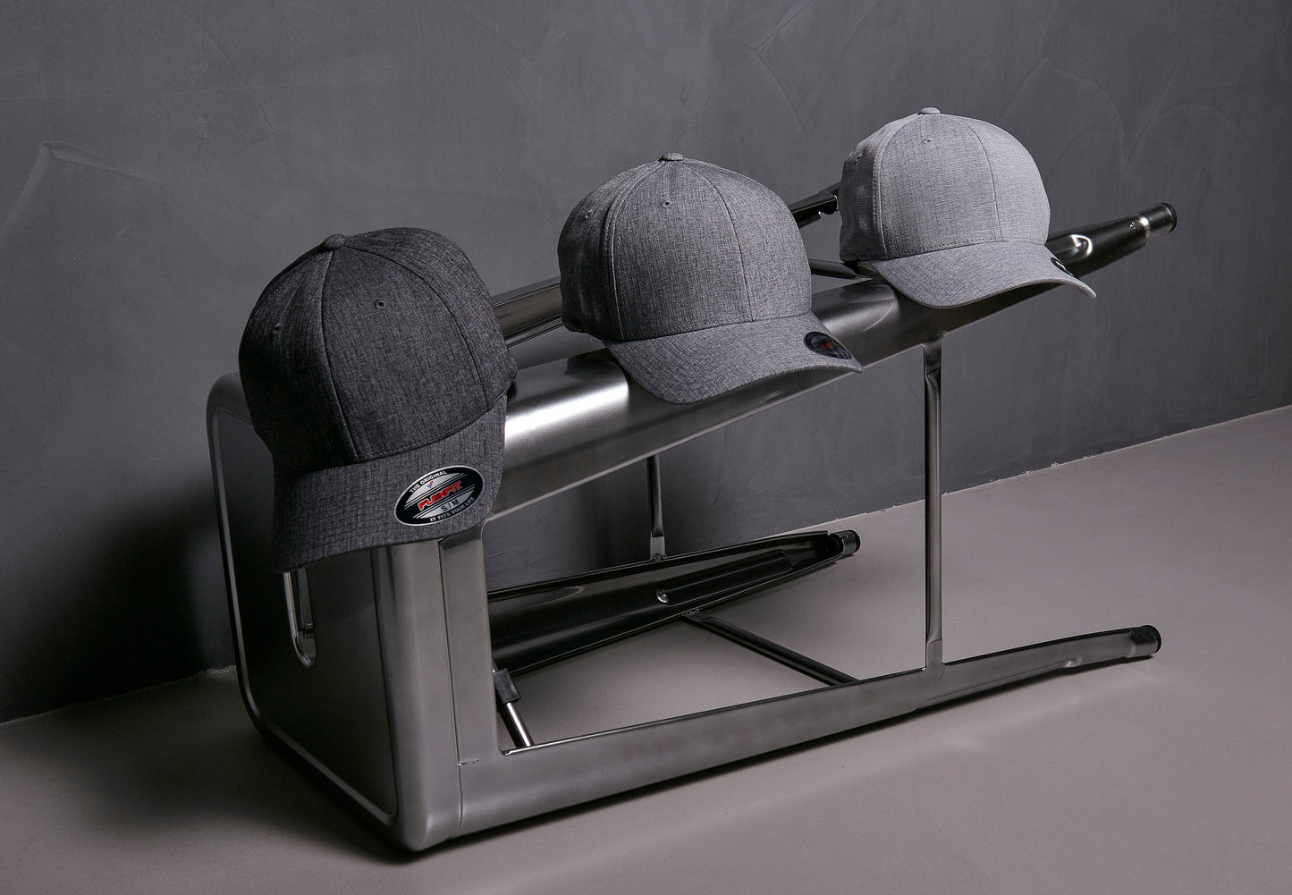 Flexfit Heatherlight Cap 6350 Mottled One Size Fits All with Flexfit Technology