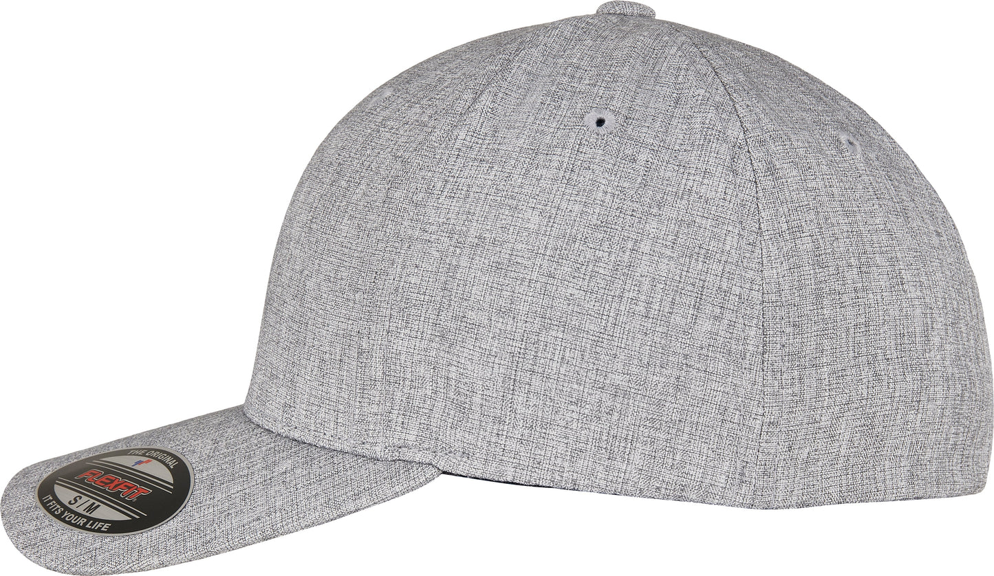 Flexfit Heatherlight Cap 6350 Mottled One Size Fits All with Flexfit Technology