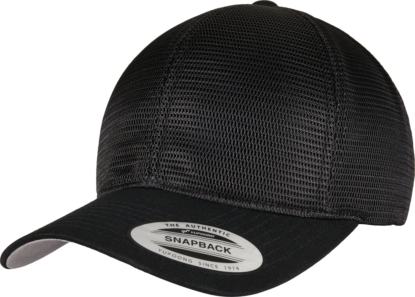 Flexfit Yupoong 360Â° Omnimesh Cap Snapback Breathable One Size Fits All