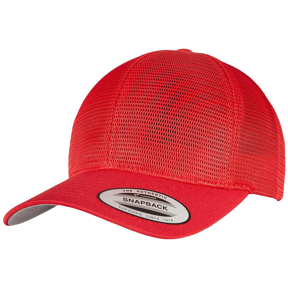 Flexfit Yupoong 360Â° Omnimesh Cap Snapback Breathable One Size Fits All