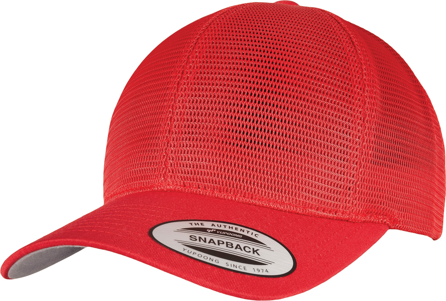 Flexfit Yupoong 360Â° Omnimesh Cap Snapback Breathable One Size Fits All