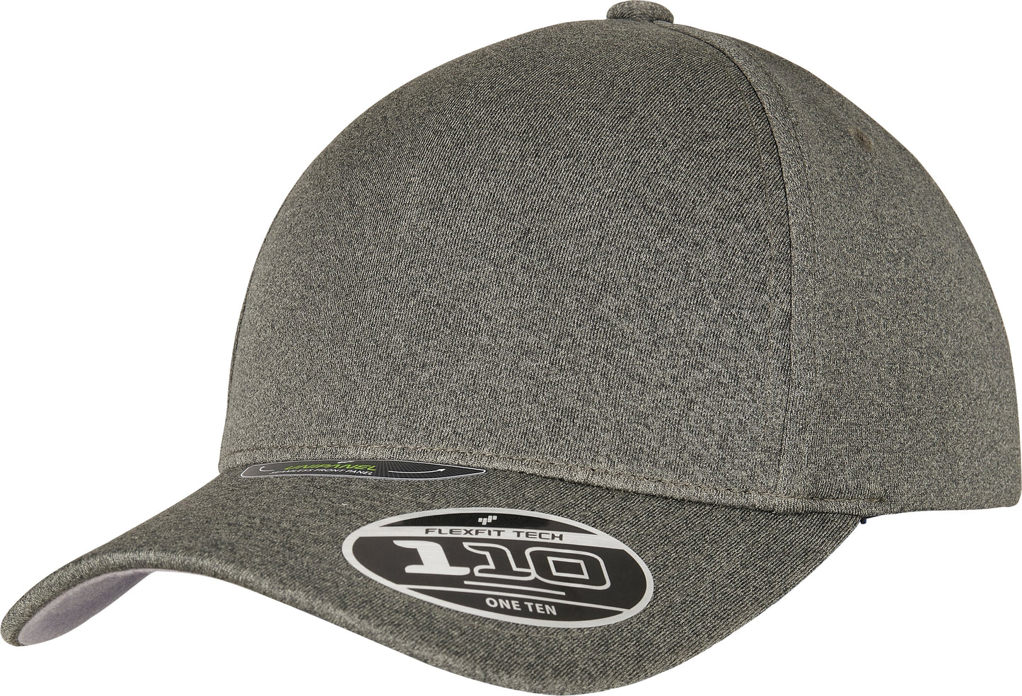 Flexfit Yupoong 110 Melange Unipanel Cap Seamless Front Panel Adjustable Fit