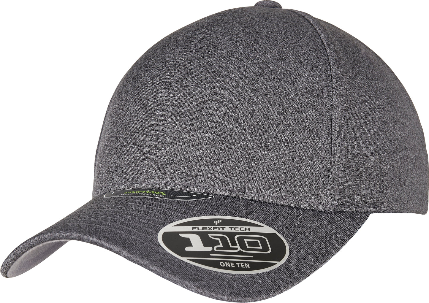 Flexfit Yupoong 110 Melange Unipanel Cap Seamless Front Panel Adjustable Fit