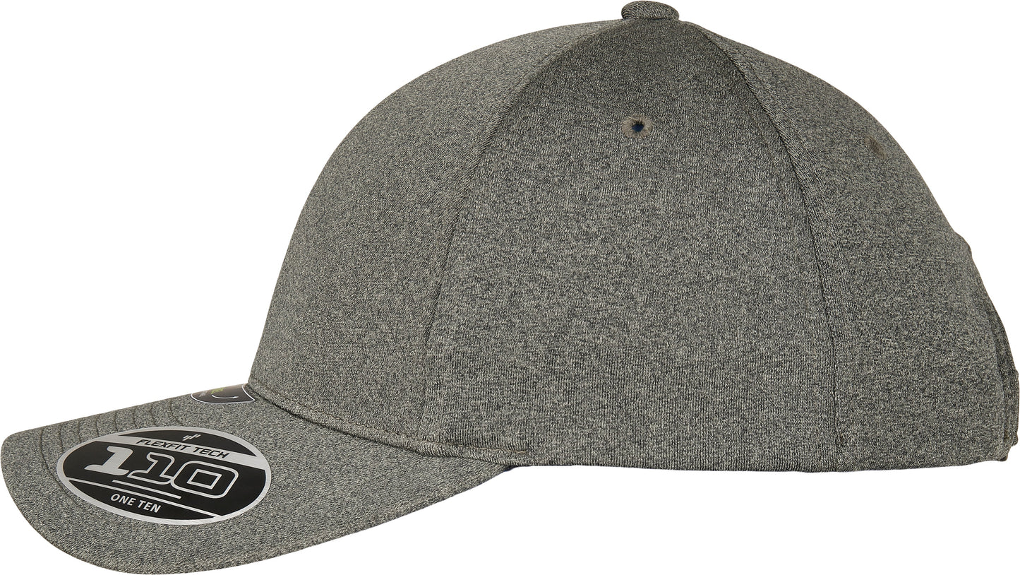 Flexfit Yupoong 110 Melange Unipanel Cap Seamless Front Panel Adjustable Fit