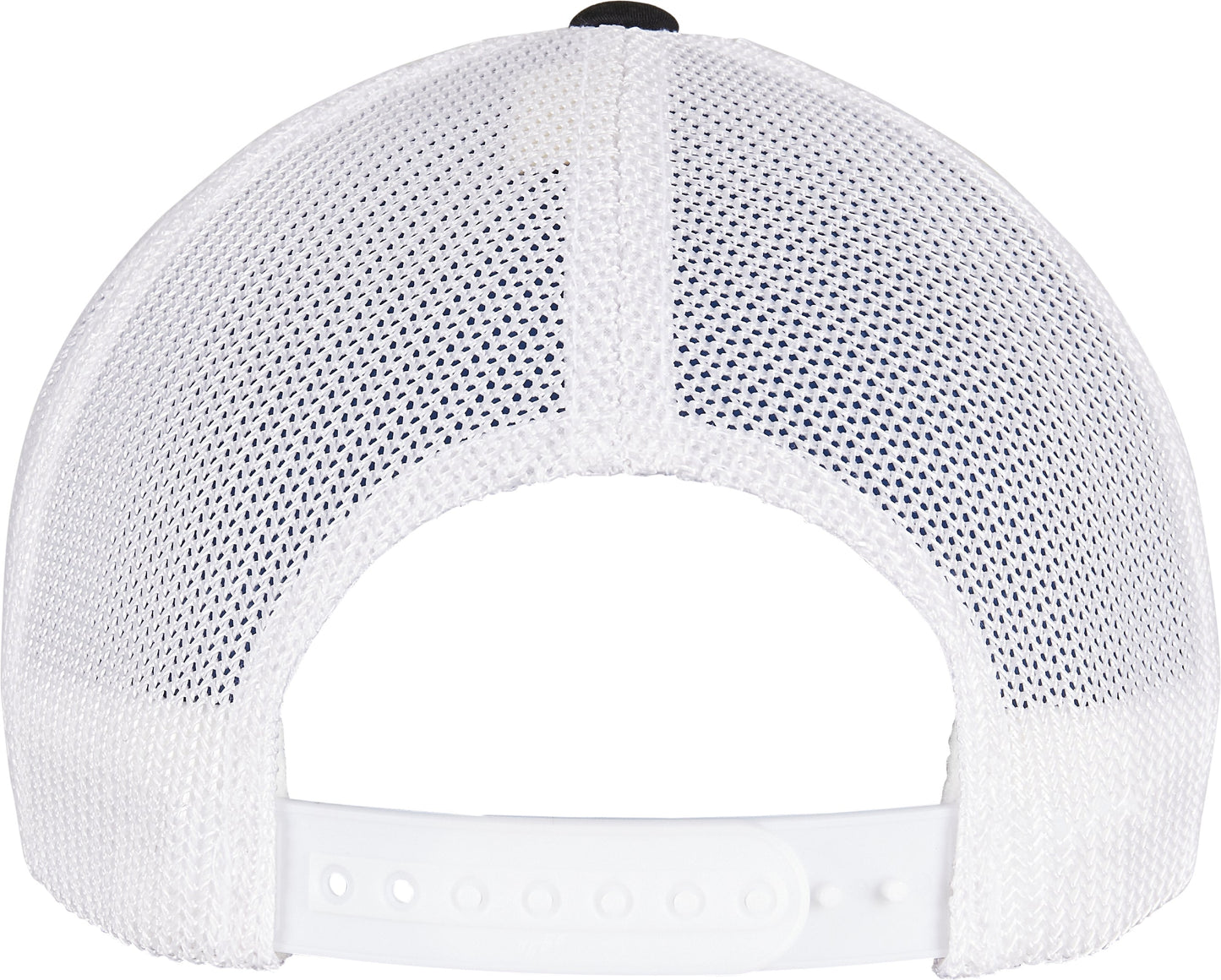 Flexfit By Yupoong 110 Recycled Two-Tone Trucker Cap Snapback Black White