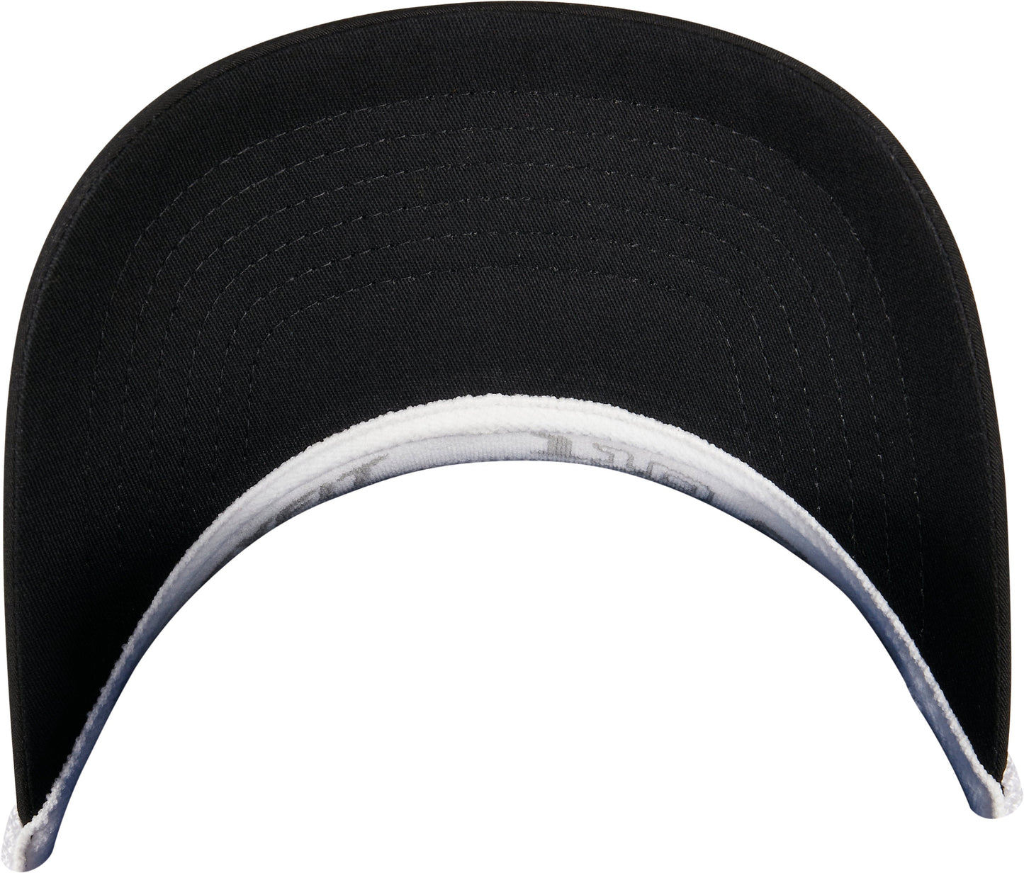 Flexfit By Yupoong 110 Recycled Two-Tone Trucker Cap Snapback Black White