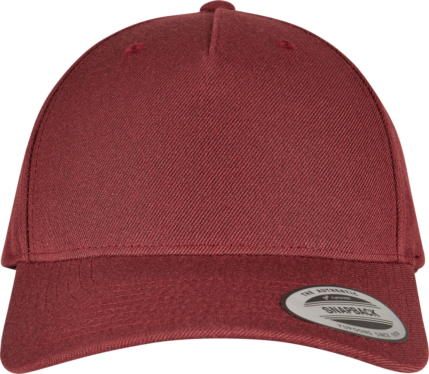 Flexfit Yupoong 5-Panel Snapback Cap Curved Visor Adjustable One Size Classic