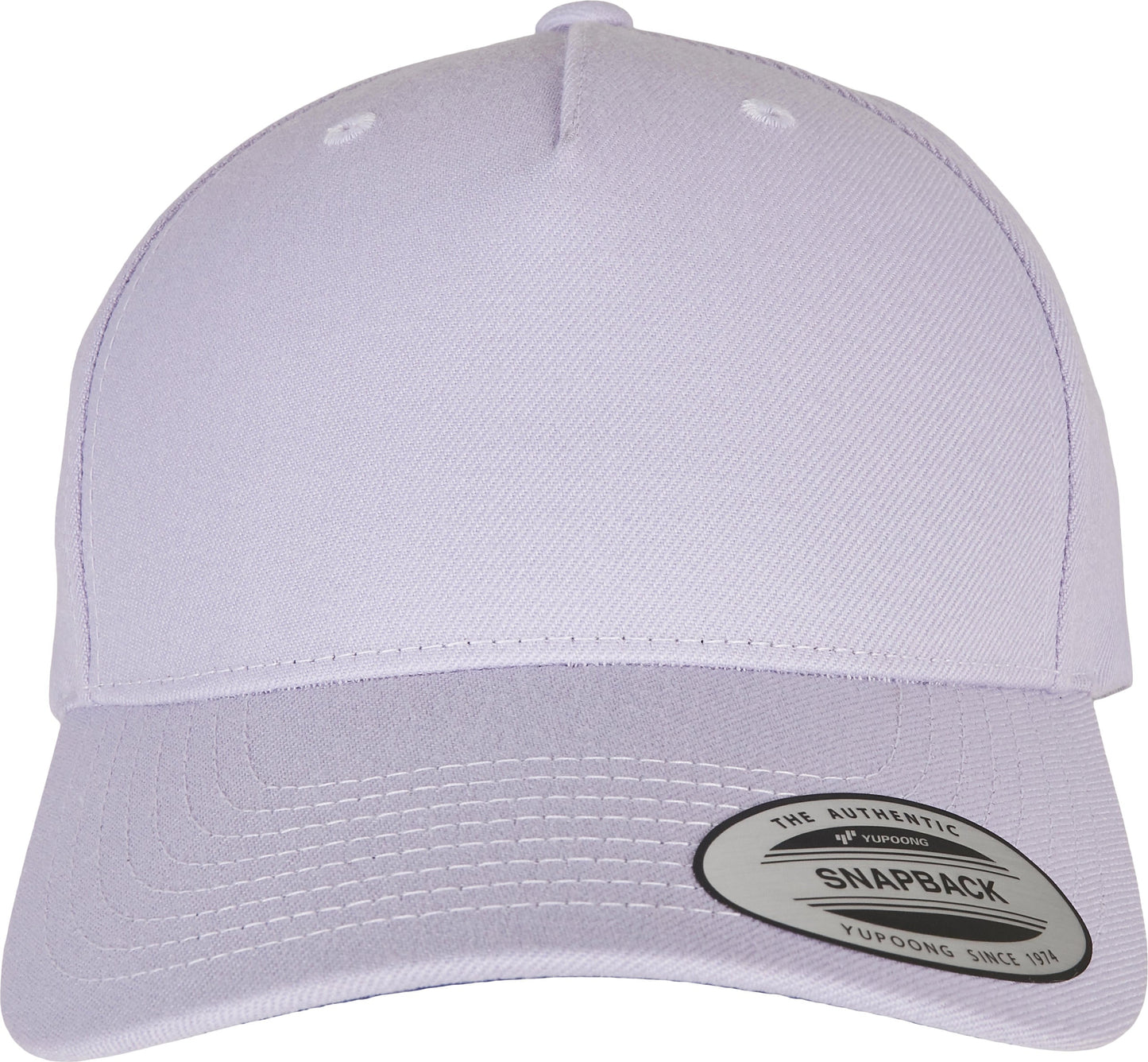 Flexfit Yupoong 5-Panel Snapback Cap Curved Visor Adjustable One Size Classic