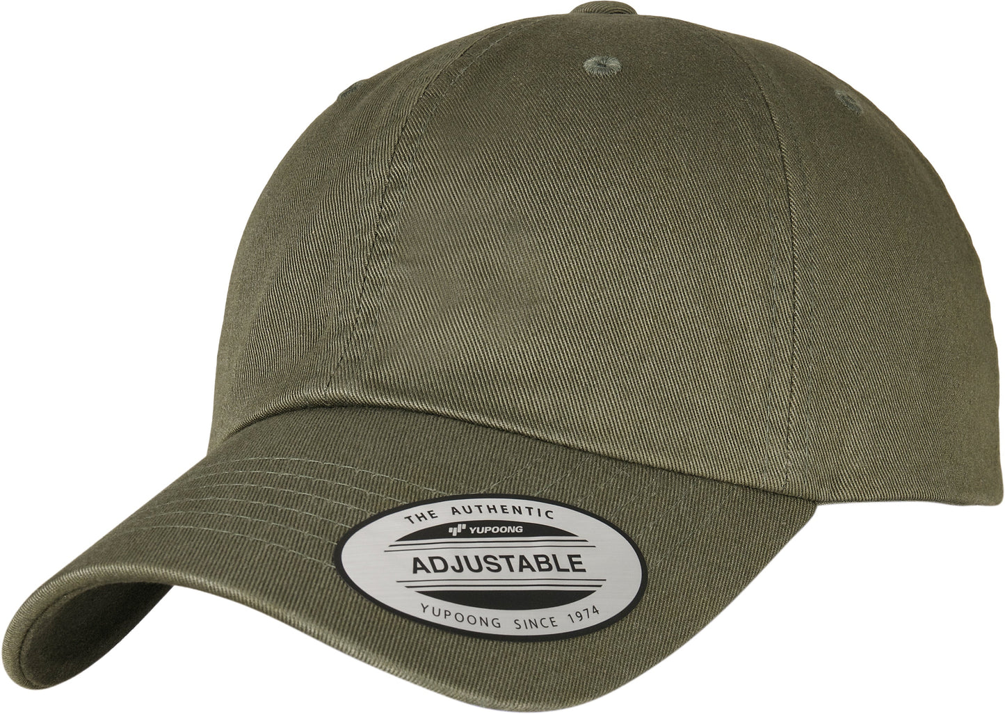 Flexfit Yupoong Eco-Wash Dad Cap 6245Ec Adjustable Cotton Pre-Curved Visor