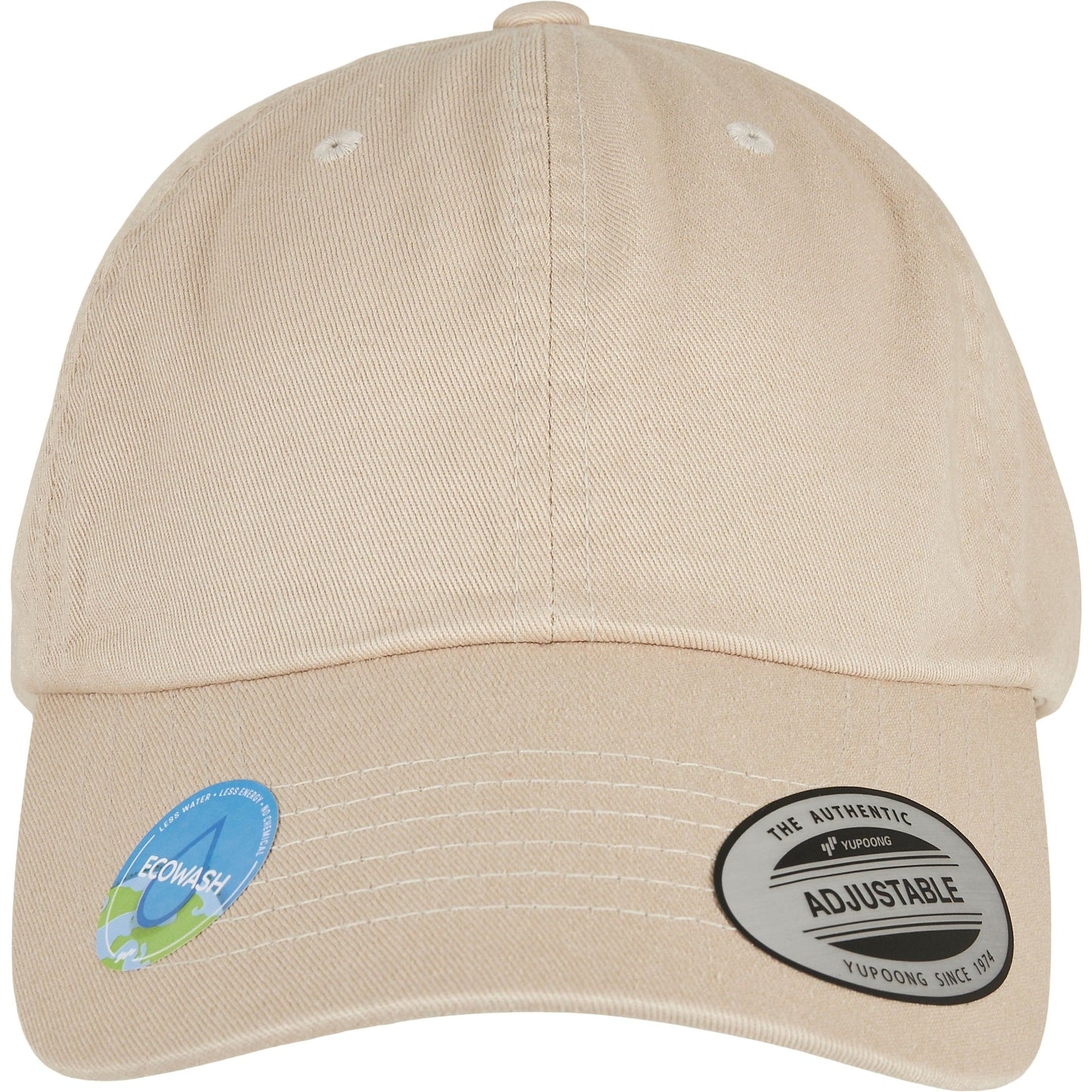 Flexfit Yupoong Eco-Wash Dad Cap 6245Ec Adjustable Cotton Pre-Curved Visor