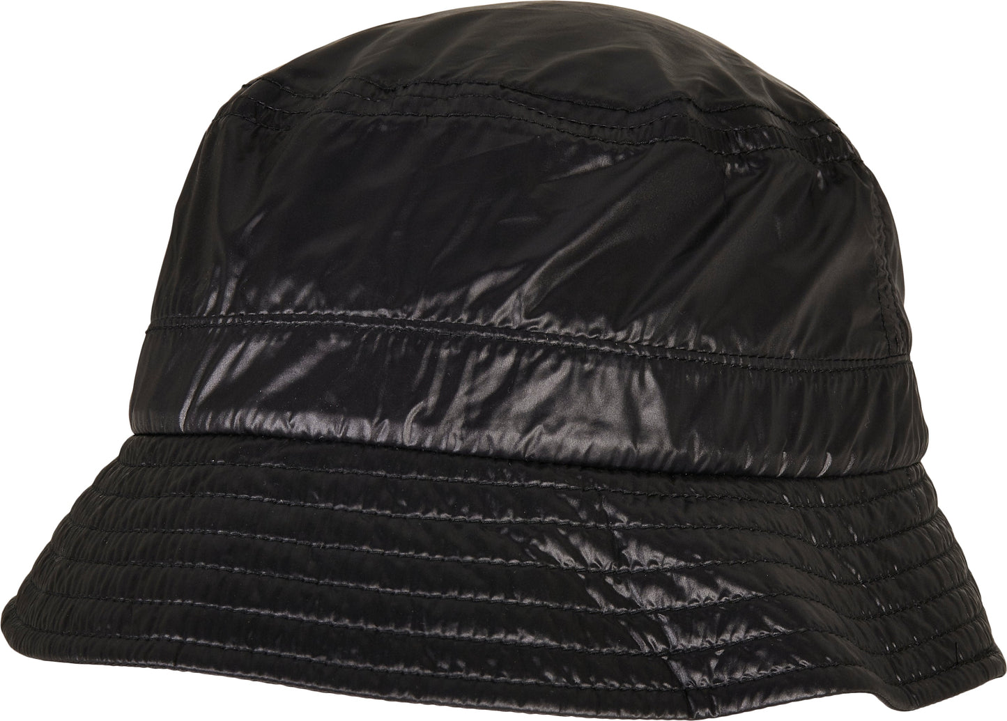 Flexfit By Yupoong Lightweight Nylon Bucket Hat Classic Design One Size