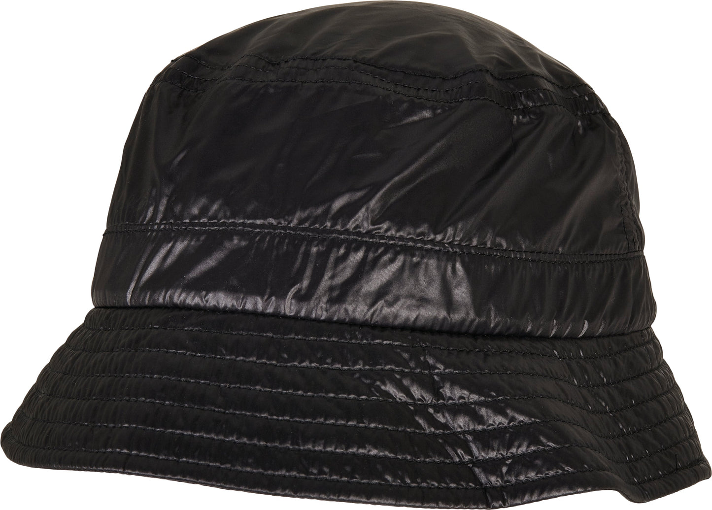 Flexfit By Yupoong Lightweight Nylon Bucket Hat Classic Design One Size