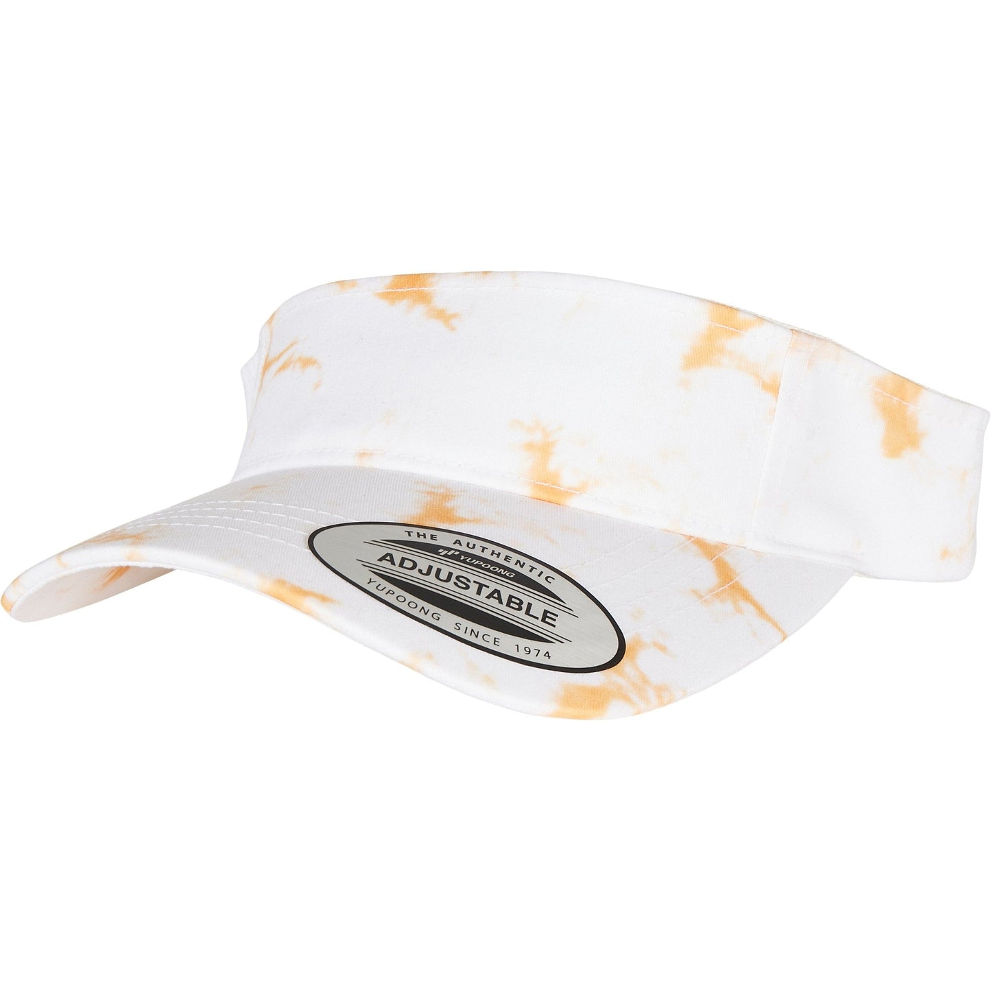 Flexfit Yupoong Batik Dye Curved Visor Cap with Elastic Band - One Size Fits All