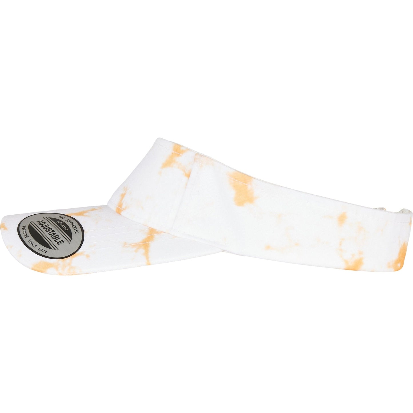 Flexfit Yupoong Batik Dye Curved Visor Cap with Elastic Band - One Size Fits All