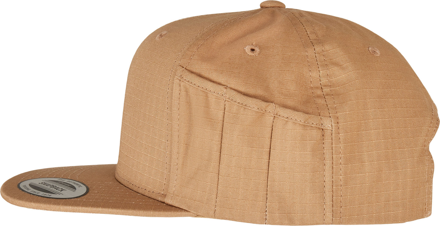 Flexfit Yupoong Snapback Cap with 3 Pen Holders Cotton Adjustable Size