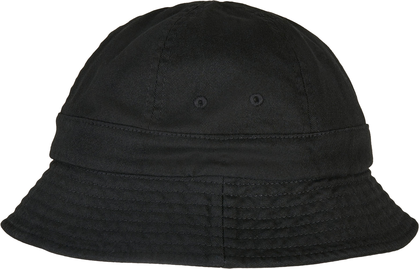Flexfit By Yupoong Eco Wash Bucket Hat Six Panel Design One Size Cotton Spandex