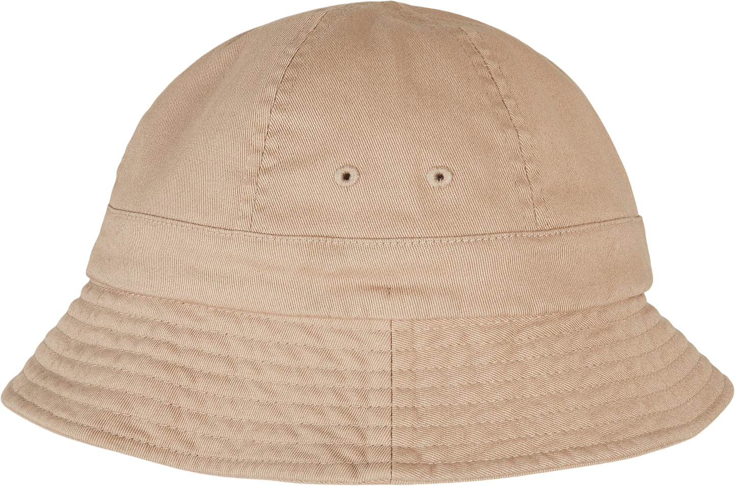 Flexfit By Yupoong Eco Wash Bucket Hat Six Panel Design One Size Cotton Spandex