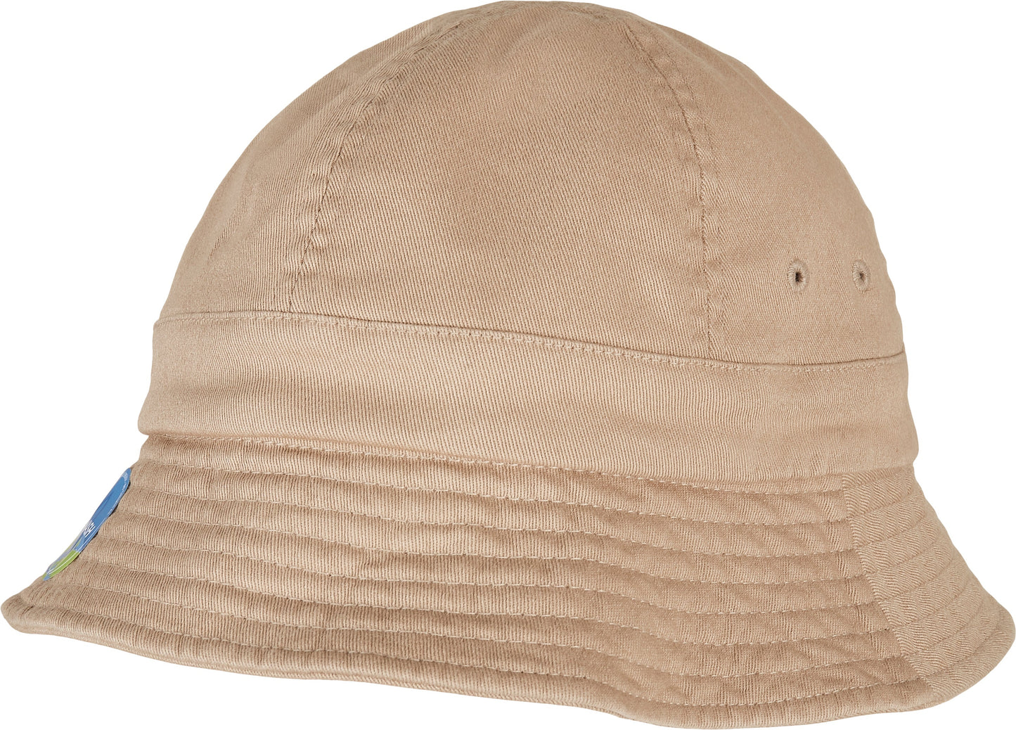 Flexfit By Yupoong Eco Wash Bucket Hat Six Panel Design One Size Cotton Spandex