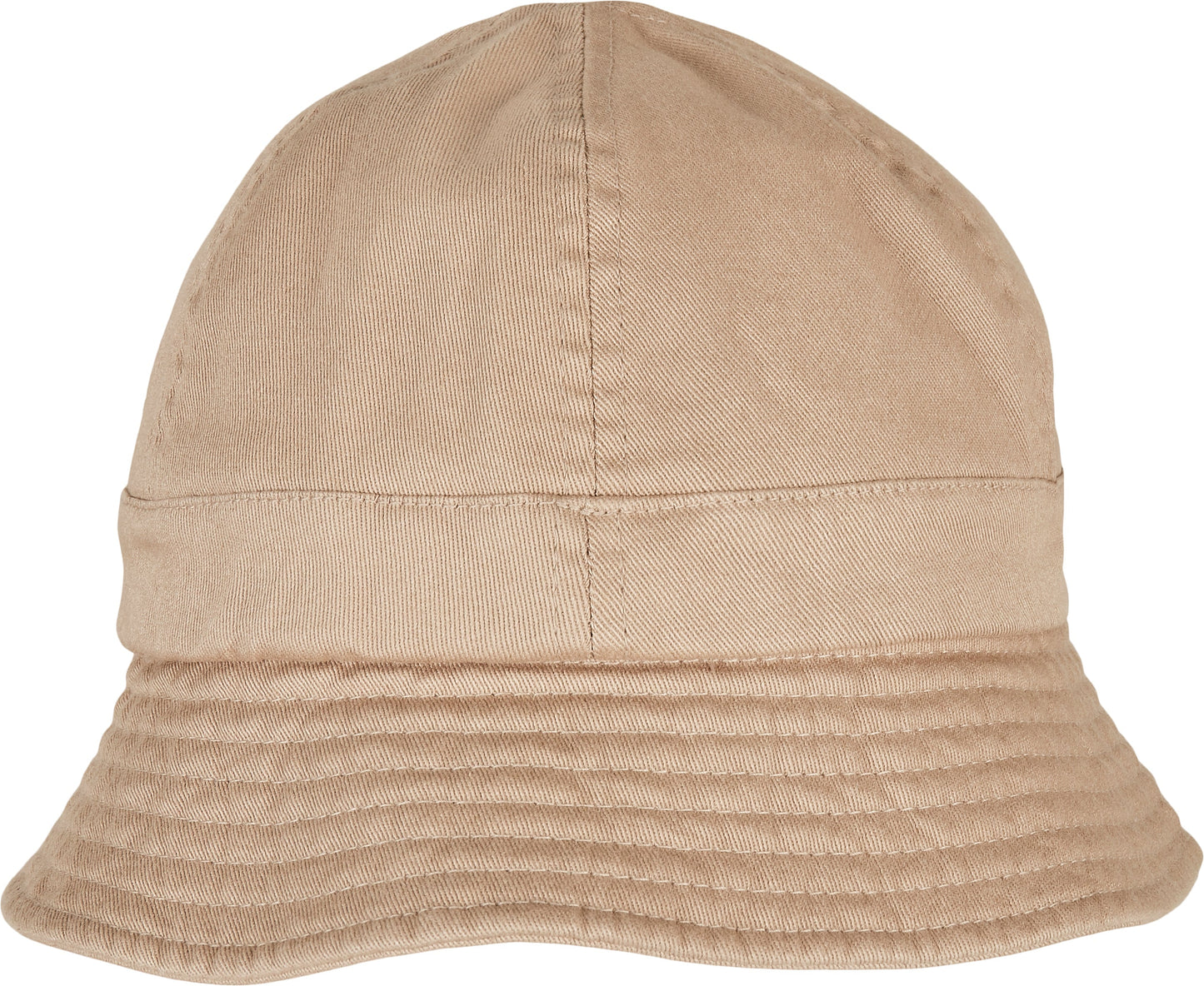 Flexfit By Yupoong Eco Wash Bucket Hat Six Panel Design One Size Cotton Spandex