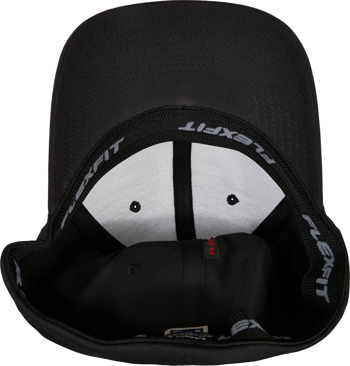 Flexfit By Yupoong Recycled Polyester Cap Adjustable Curved Visor S/M L/XL