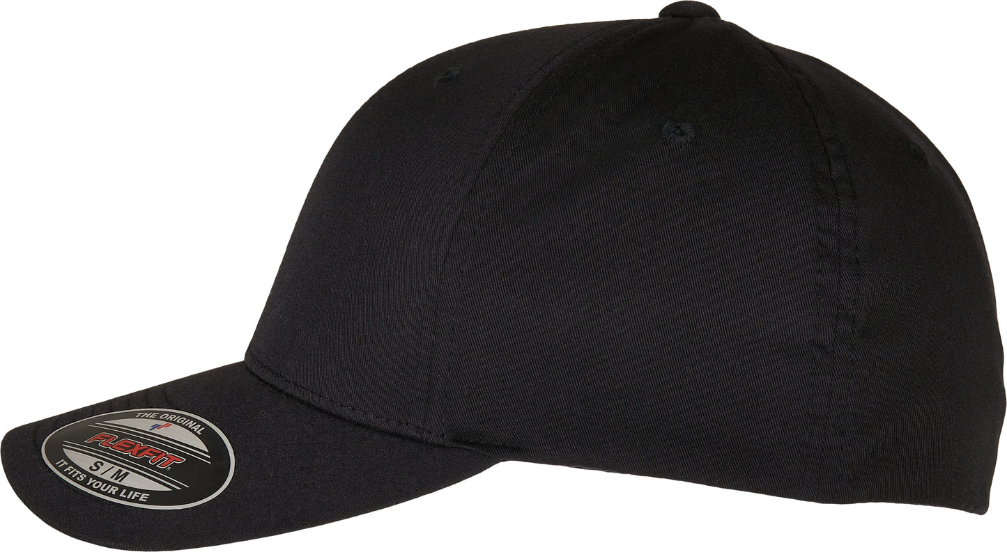 Flexfit By Yupoong Recycled Polyester Cap Adjustable Curved Visor S/M L/XL
