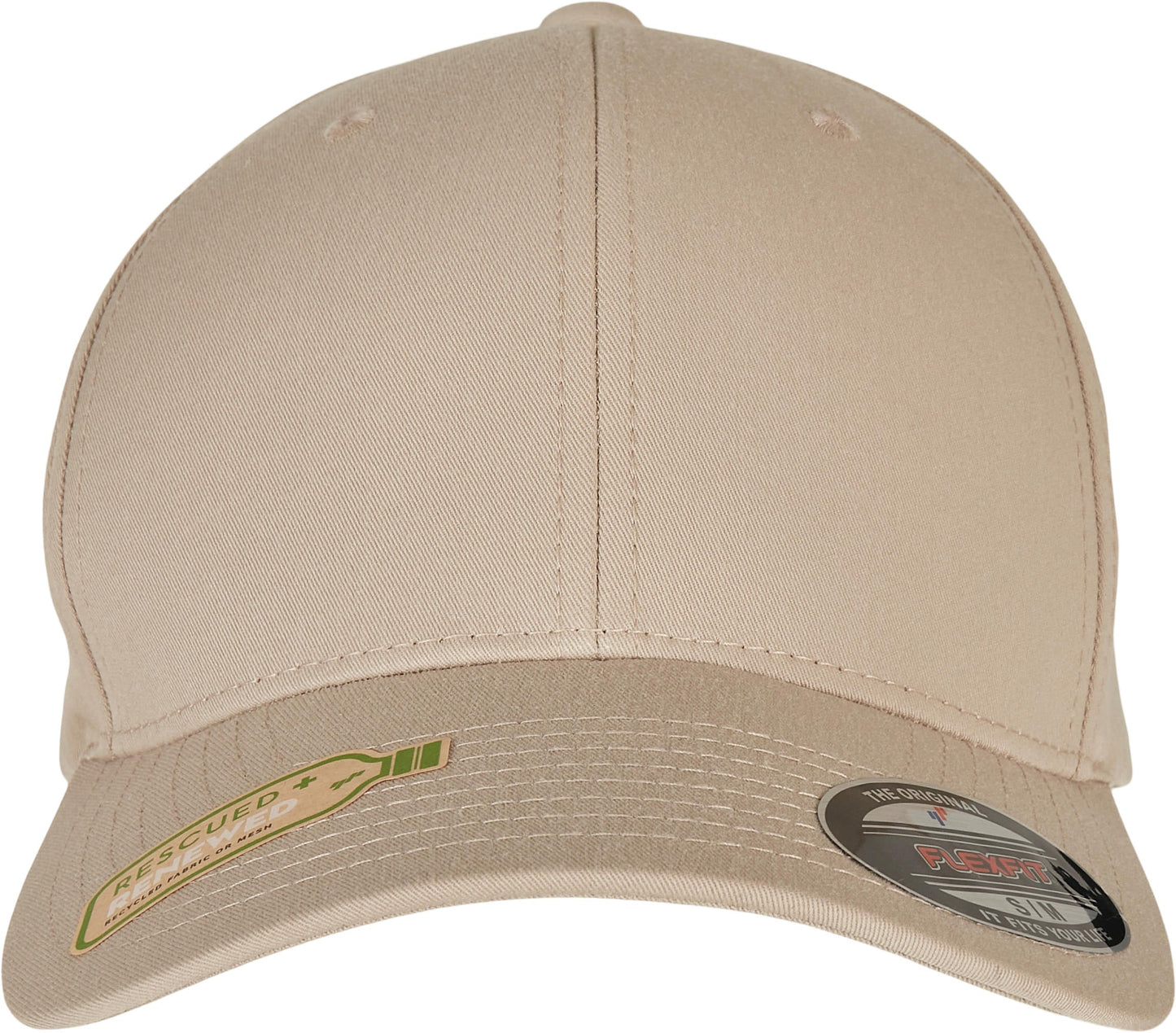 Flexfit By Yupoong Recycled Polyester Cap Adjustable Curved Visor S/M L/XL