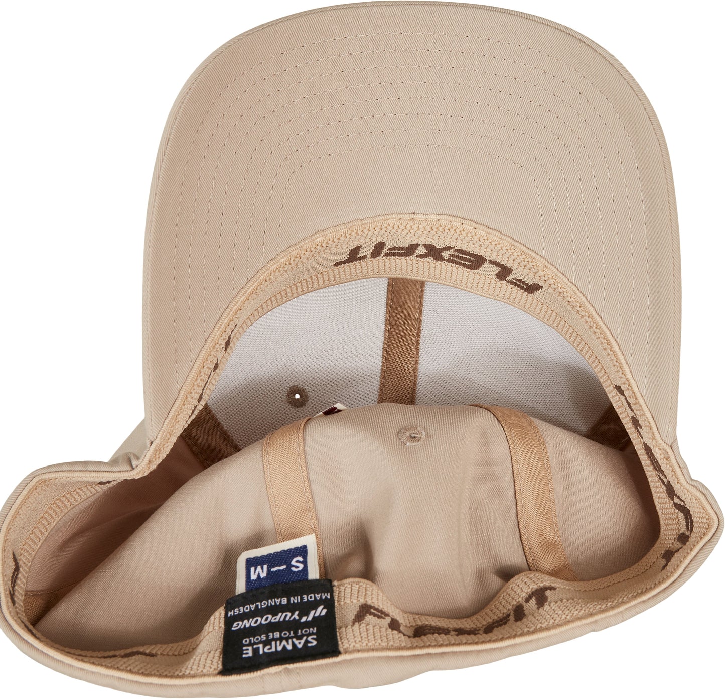 Flexfit By Yupoong Recycled Polyester Cap Adjustable Curved Visor S/M L/XL