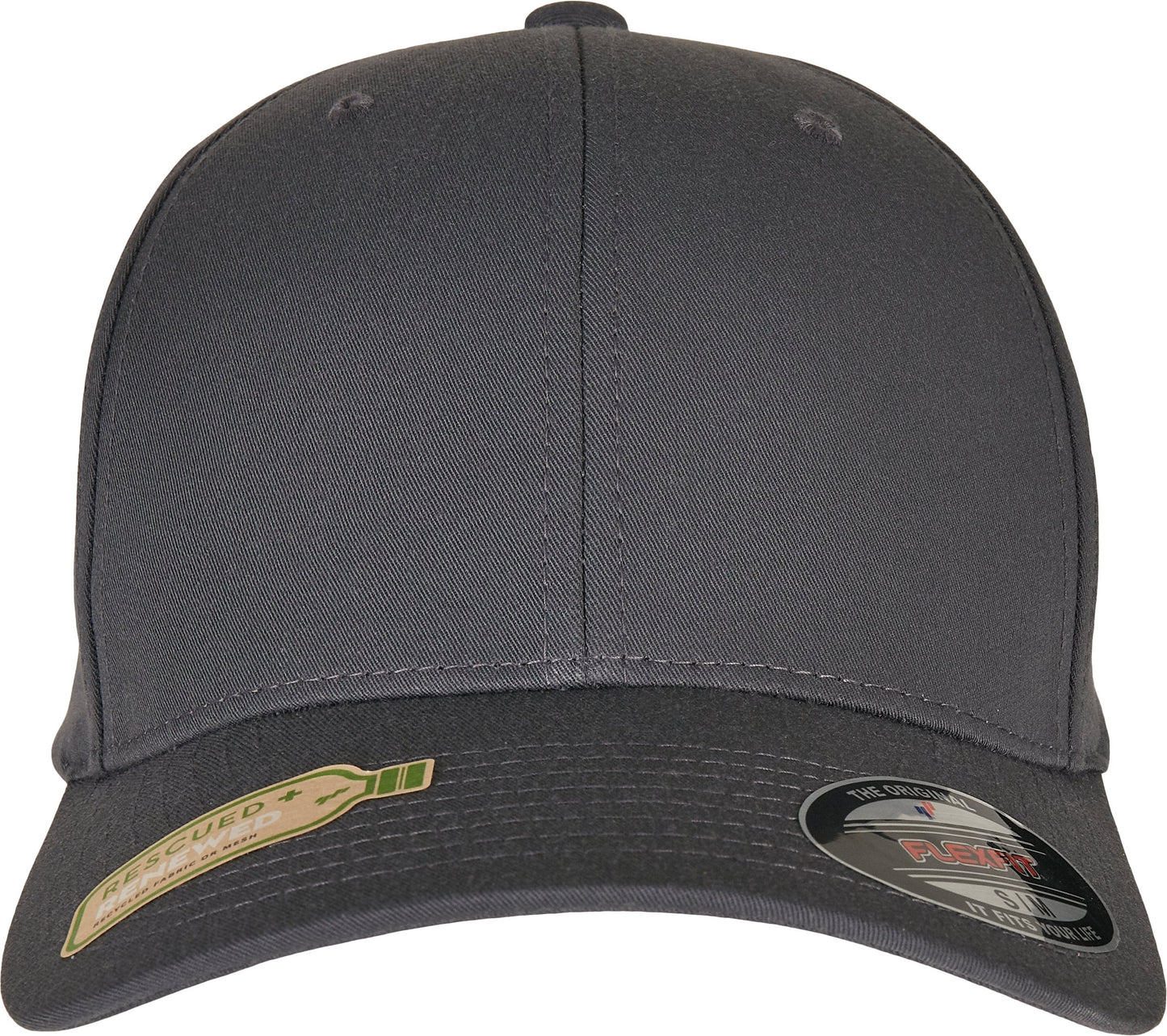 Flexfit By Yupoong Recycled Polyester Cap Adjustable Curved Visor S/M L/XL