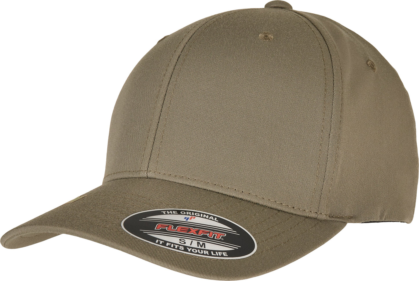 Flexfit By Yupoong Recycled Polyester Cap Adjustable Curved Visor S/M L/XL