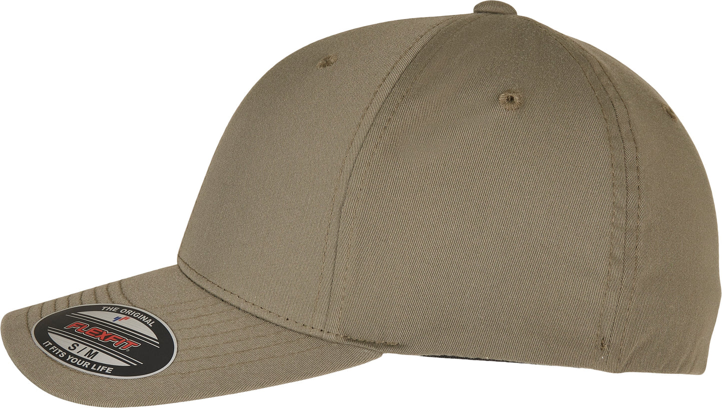 Flexfit By Yupoong Recycled Polyester Cap Adjustable Curved Visor S/M L/XL