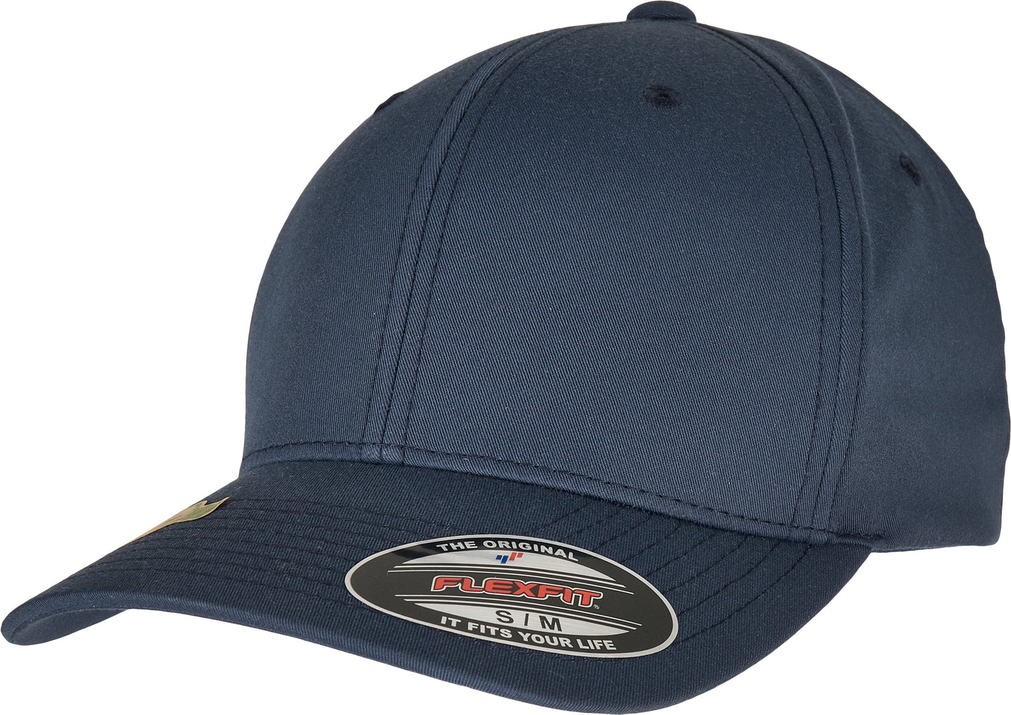 Flexfit By Yupoong Recycled Polyester Cap Adjustable Curved Visor S/M L/XL